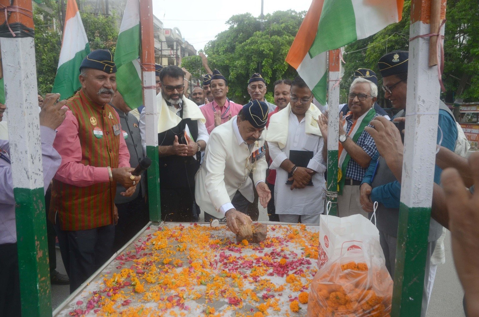 गाजियाबाद में कारगिल चौक के निर्माण का शिलान्यास, शहीदों की स्मृति को समर्पित होगा प्रतीक चिन्ह