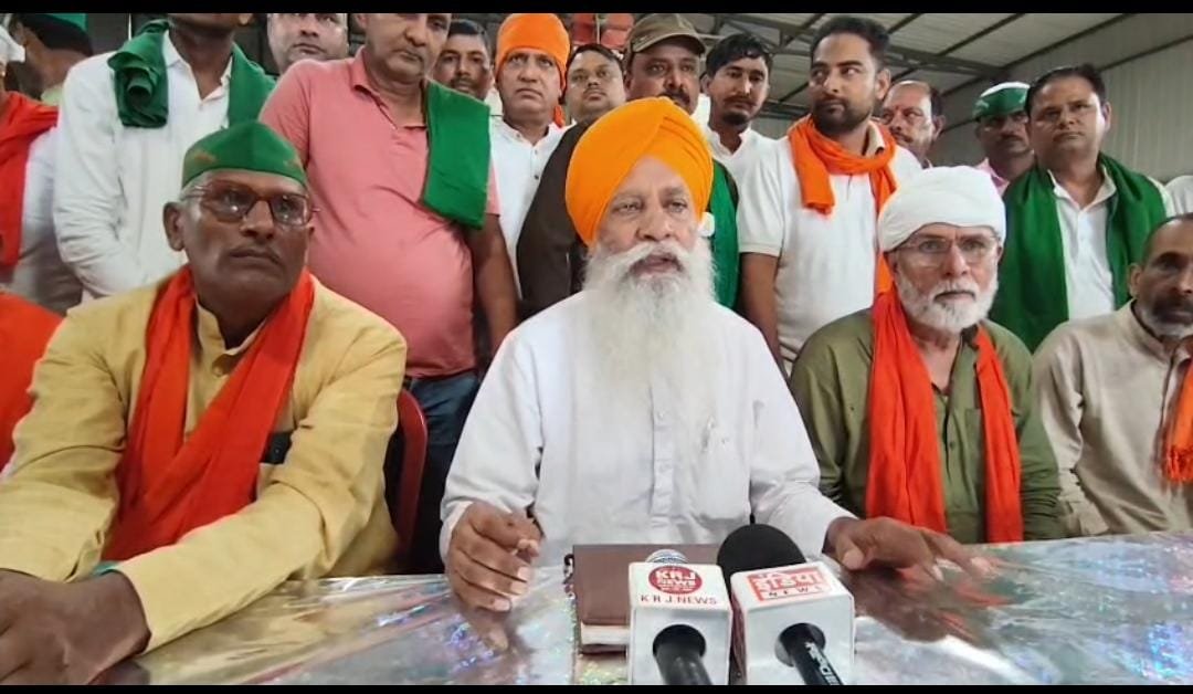 खुर्जा में गरजे भाकियू (चढ़ूनी) के राष्ट्रीय अध्यक्ष गुरनाम सिंह चढ़ूनी किसानों की समस्याओं को लेकर जल्द होगा बड़ा आंदोलन, सरकार को दी चेतावनी