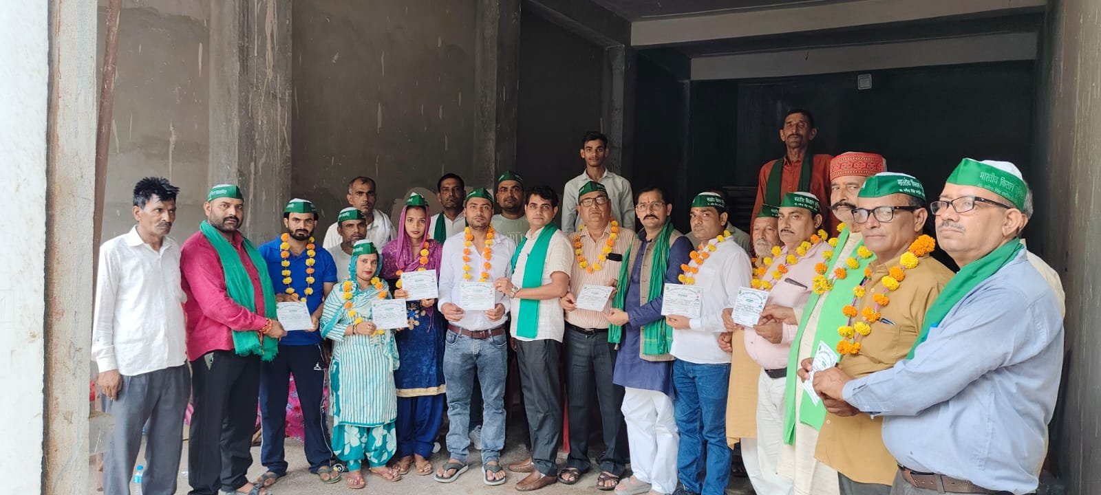 अनूपशहर में भाकियू महाशक्ति की पंचायत, किसानों की समस्याओं पर जल्द आंदोलन की चेतावनी