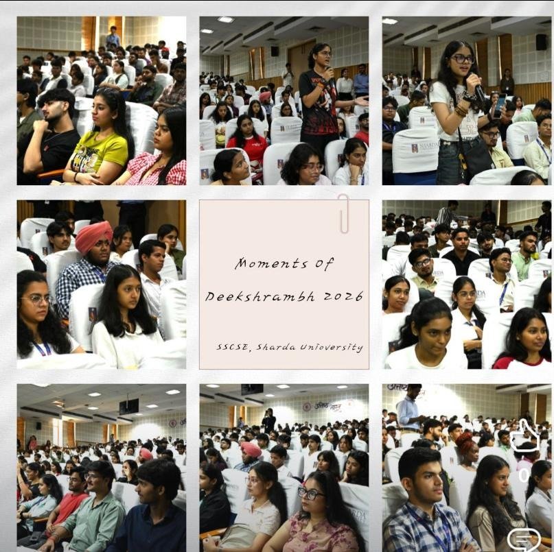 शारदा विश्वविद्यालय में ‘दीक्षारंभ 2026’ कार्यक्रम, कर्नल तेजेंद्र पाल त्यागी ने युवाओं को बताया राष्ट्र निर्माण का दूत