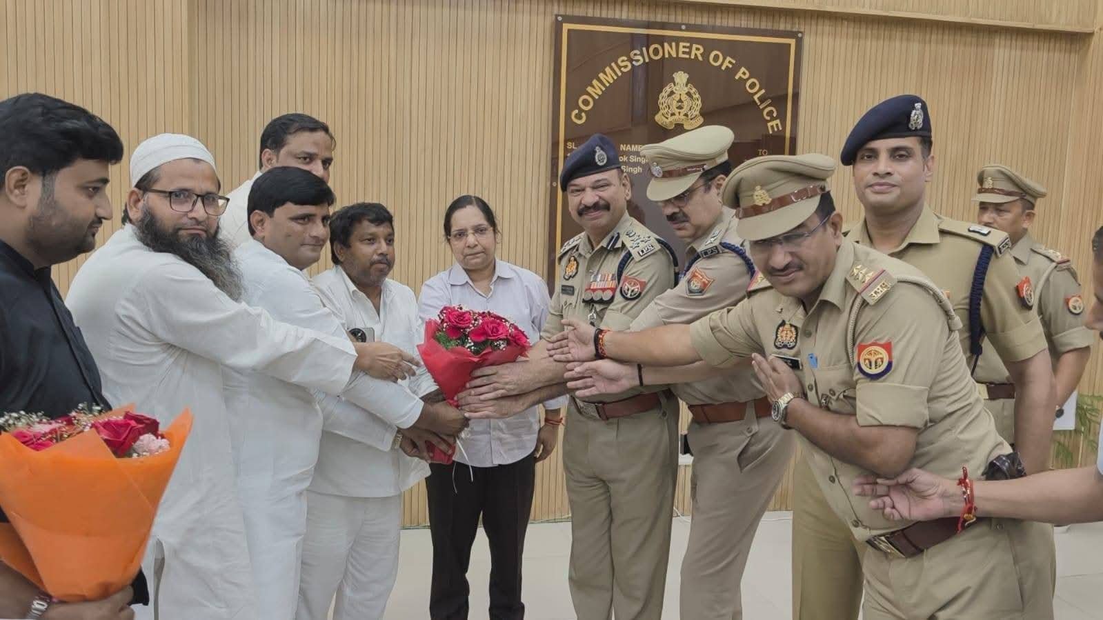 मासूम को न्याय दिलाने पर नोएडा पुलिस का सम्मान, मुस्लिम समाज ने जताया आभार