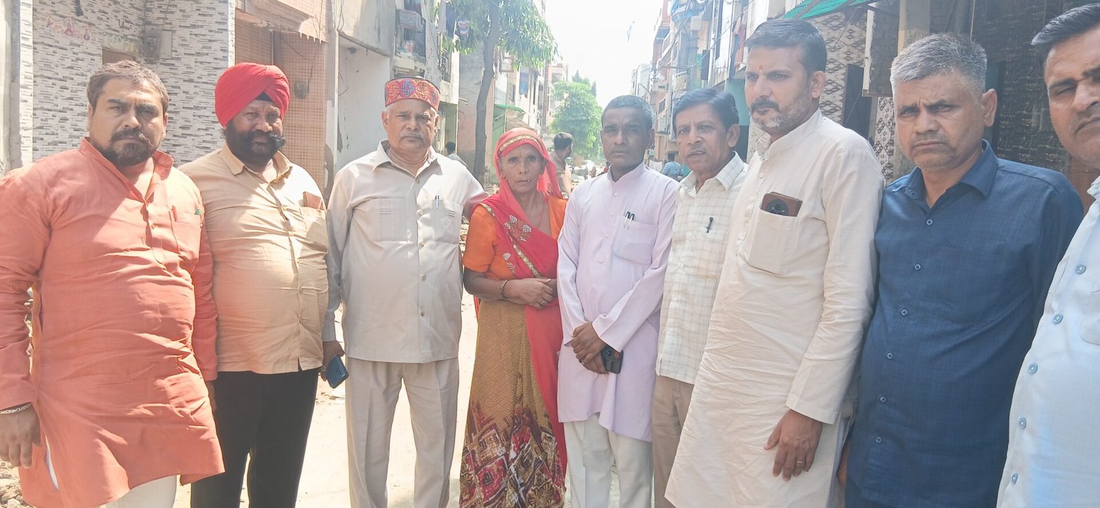 युवा पुत्र के निधन पर जितेंद्र गौड़ से मिले भगवती प्रसाद चौधरी