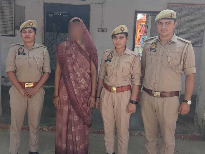 पति की हत्या के आरोप में पत्नी गिरफ्तार, प्रेमी व उसके दोस्त के साथ मिलकर वारदात को दिया अंजाम