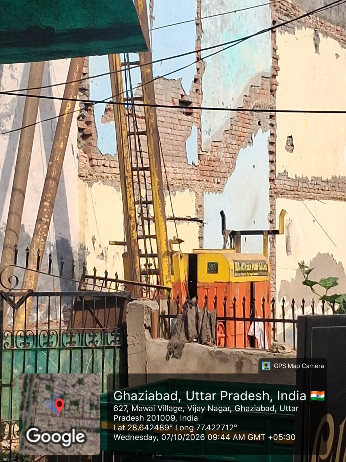 विजयनगर सेक्टर-9 में कथित अवैध बोरिंग पर भूगर्भ जल विभाग का एक्शन, नगर निगम और जीडीए की कार्यप्रणाली पर उठे सवाल