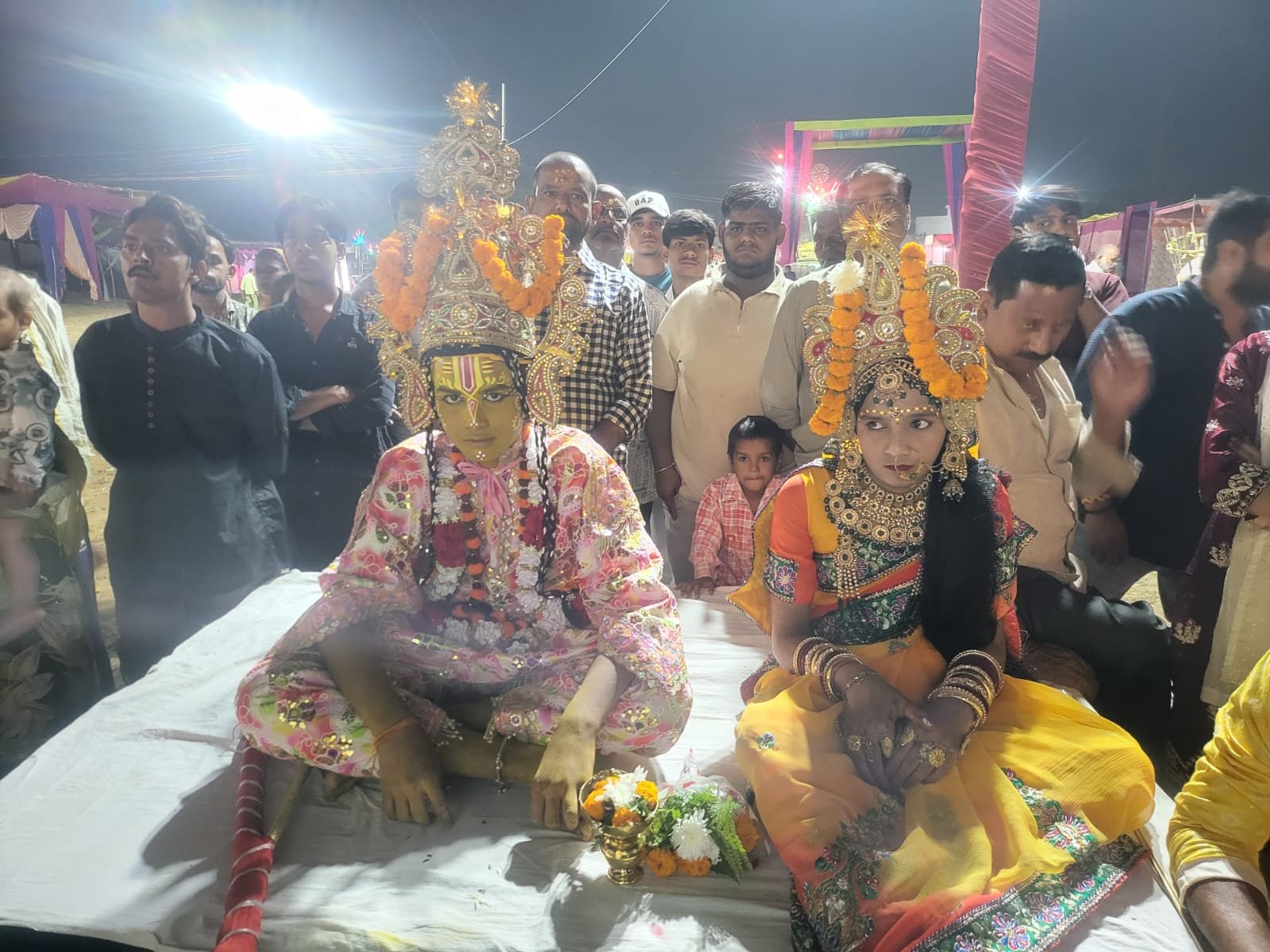 रामलीला में गूंजे जय श्री राम के जयकारे, लक्ष्मण ने किया शूर्पणखा का मान-मर्दन, राम ने किया खर-दूषण का वध
