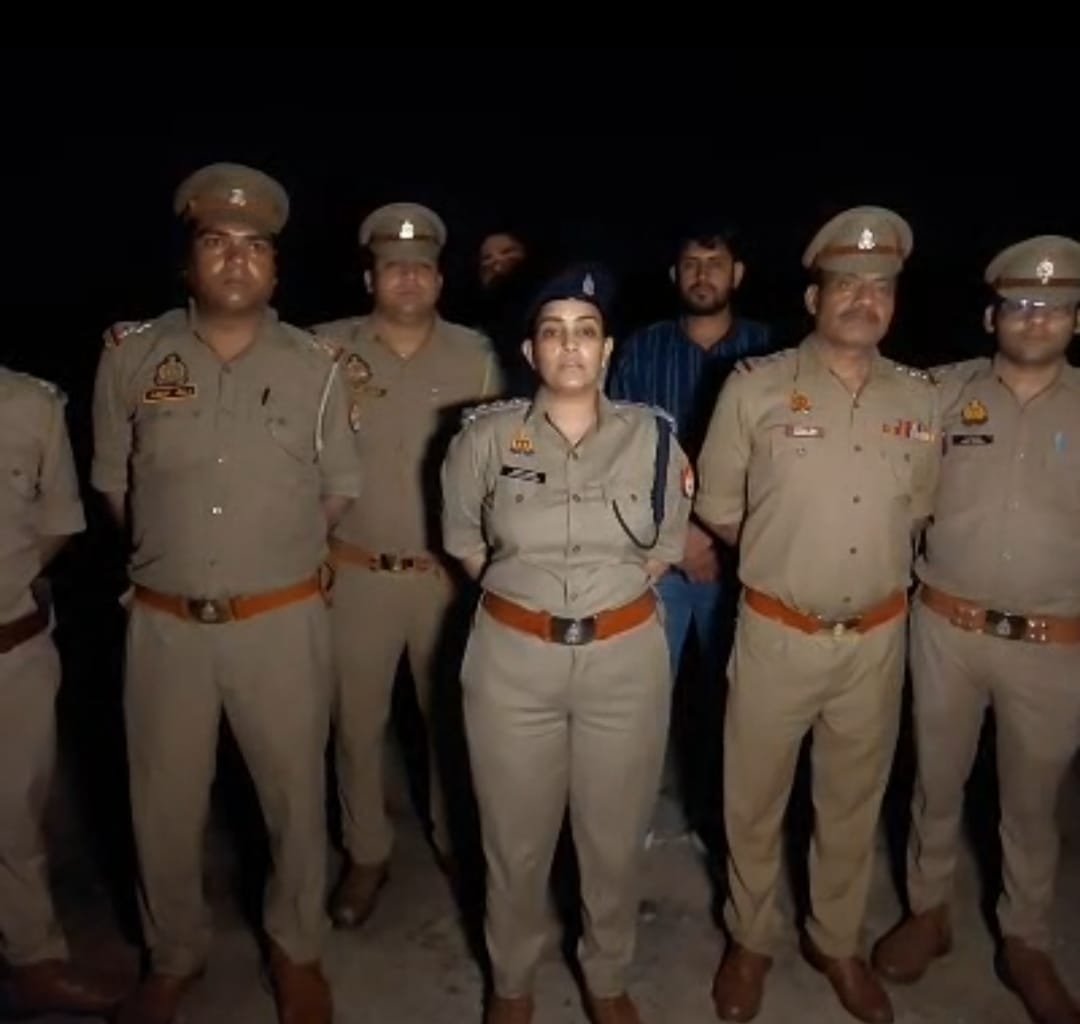 विजयनगर में पुलिस मुठभेड़, दुष्कर्म के मुकदमे में वांछित दो आरोपी गिरफ्तार